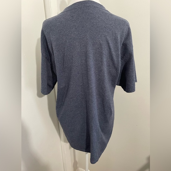 PIGEON FORGE TENNESSEE Unisex Men T-Shirt Tee Blue Embroidered Large - Picture 4 of 8